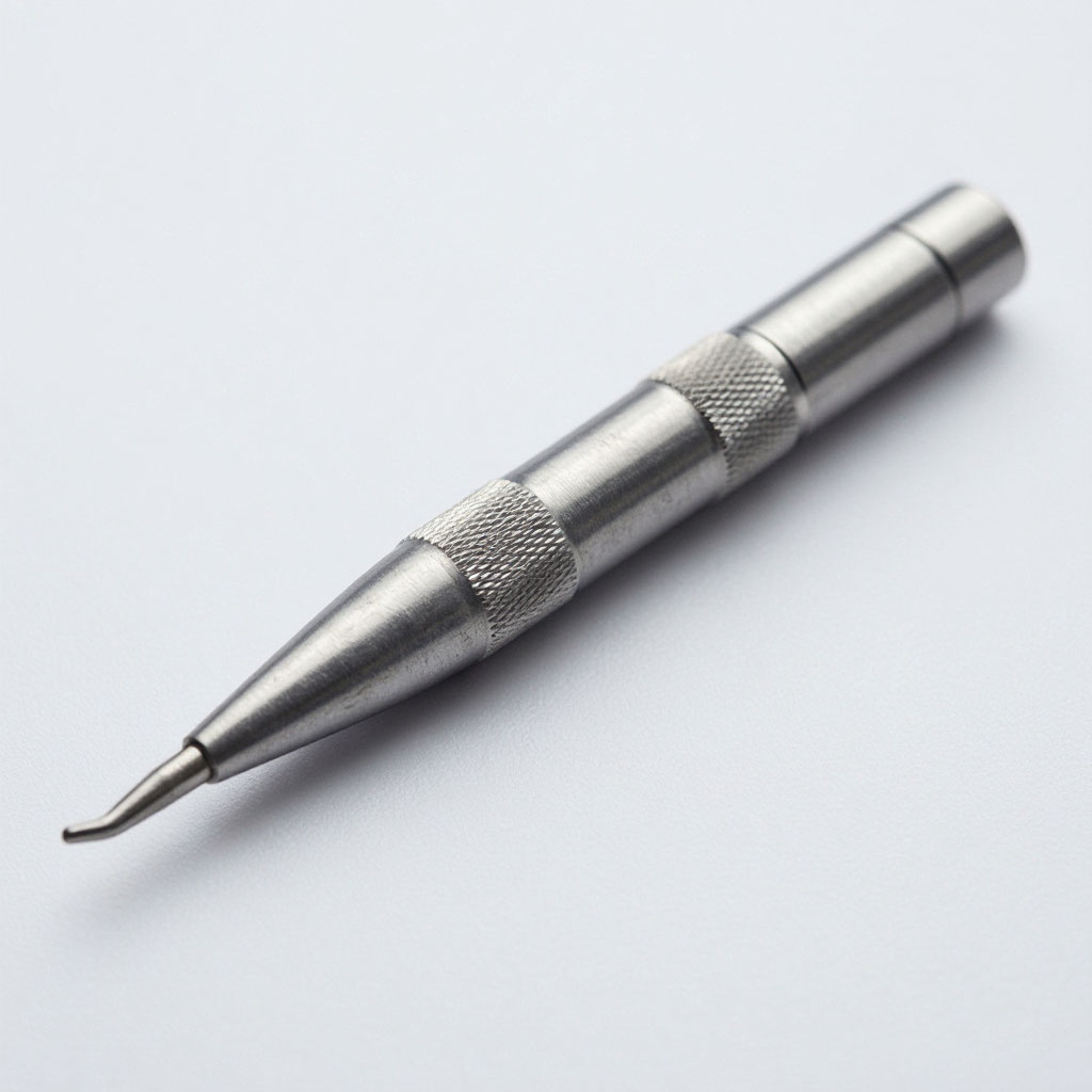 Precision machined surgical instrument handle