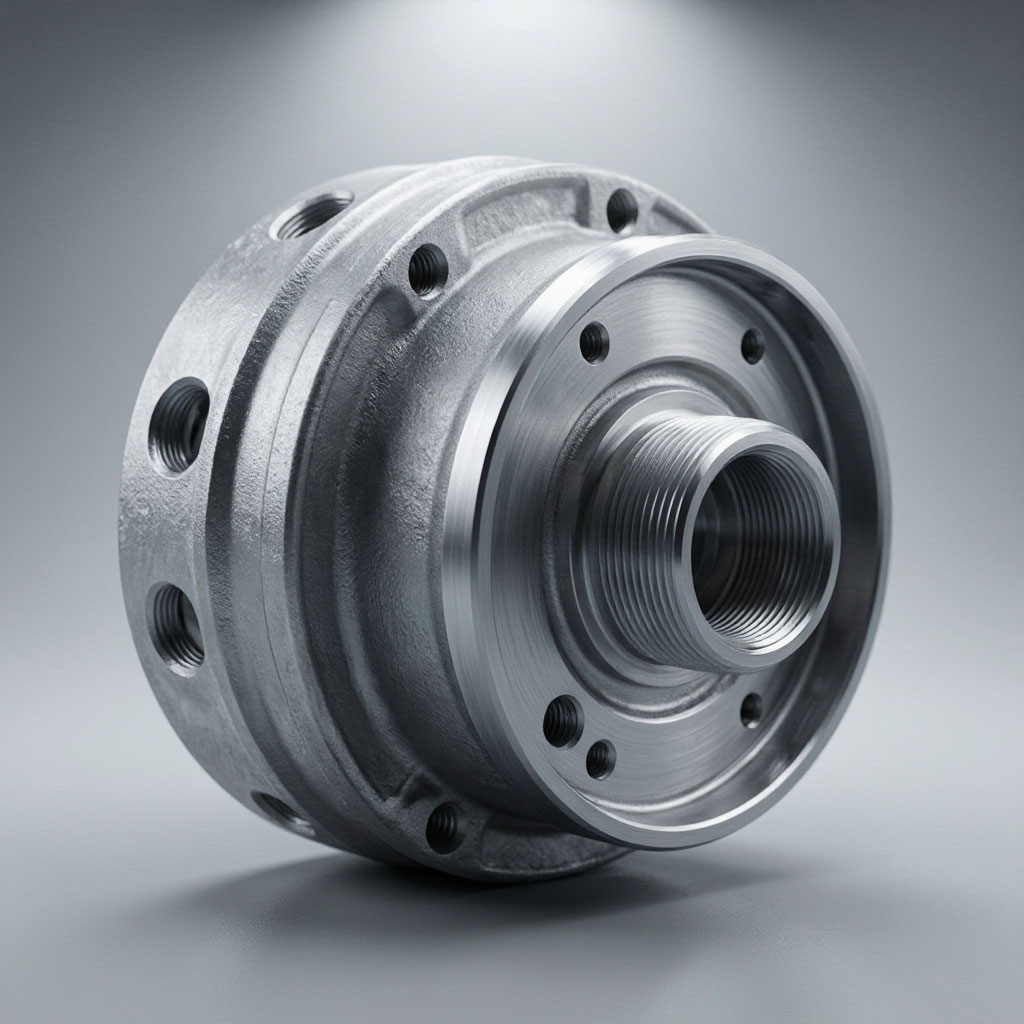 Engine mounting housing machined in 15-5 PH